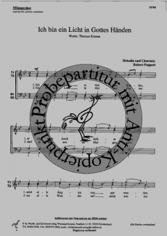 Ich bin ein Licht in Gottes Händen (Robert Pappert) 