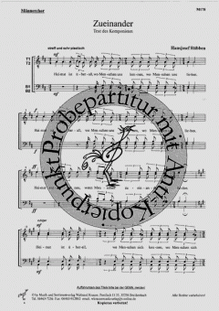 Zueinander (Hermannjosef Rübben) 