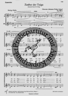 Zauber der Taiga, Op.881/1 