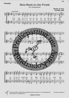 Mein Baum ist eine Freude (Dick Chap) 