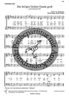 Des heil' gen Geistes Gnade gross 