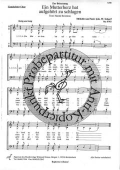 Ein Mutterherz hat aufgehört zu schlagen 