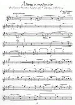 Symphony Themes for Flute and Piano von Felix Mendelssohn Bartholdy 