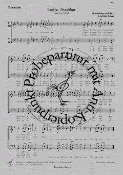 Lieber Nachbar 