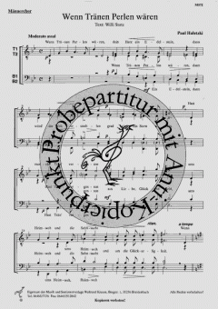 Wenn Tränen Perlen wären 