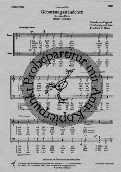 Geburtstagsständchen 