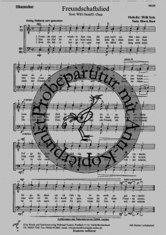 Freundschaftslied (Willi Stotz) 