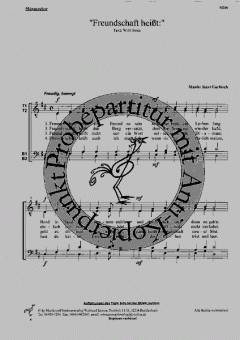 Freundschaft heisst (Kurt Garbisch) 