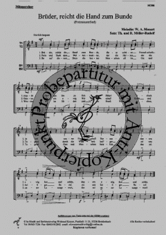 Brüder, reicht die Hand zum Bunde (W.A. Mozart) 
