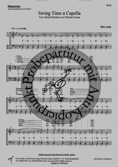 Swing Time A Cappella (Bela Anda) 