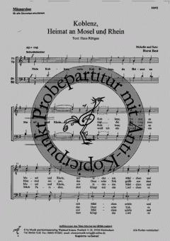 Koblenz, Heimat an Mosel und Rhein (Horst Best) 