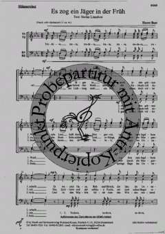 Es zog ein Jäger in der Früh (Horst Best) 
