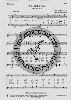 Die Jagd ist auf (Franz Biebl) 