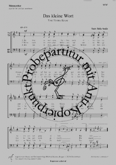 Das kleine Wort 