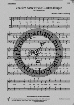 Von fern hör'n wir die Glocken klingen (Günter Guttenberg) 