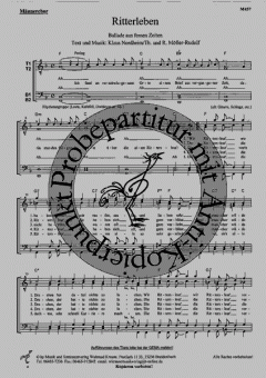 Ritterleben (R.+ Th. Möller-Rudolf) 