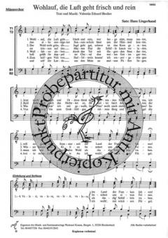 Wohlauf, die Luft geht frisch und rein (Valentin Eduard Becker) 