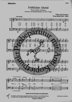 Fröhlicher Abend (Franz Biebl) 