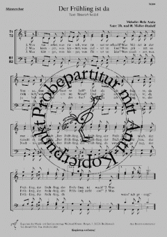 Der Frühling ist da (Bela Anda) 