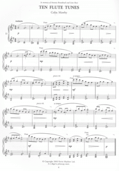 10 Flute Tunes for Organ von Colin Mawby 