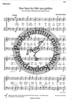 Nun lässt der Mai uns grüssen (Thomas Krause) 