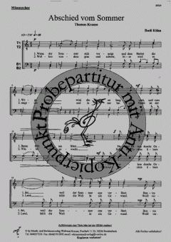 Abschied vom Sommer (Rudi Kühn) 