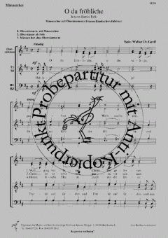 O du fröhliche 