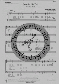 Dein ist die Zeit (Robert Pappert) 