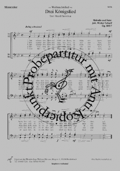 Drei Königslied 
