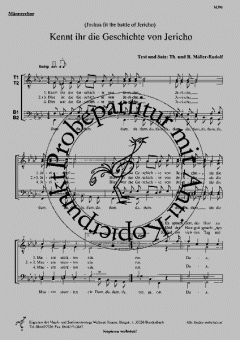 Kennt ihr die Geschichte von Jericho 