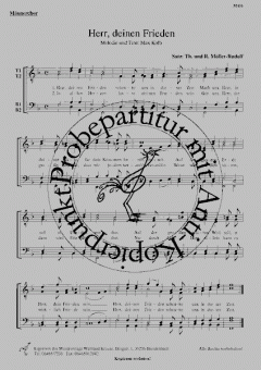 Herr, deinen Frieden (Max Kolb) 