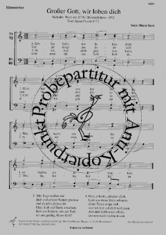 Großer Gott, wir loben dich 
