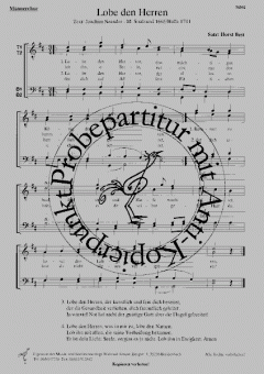 Lobe den Herren 