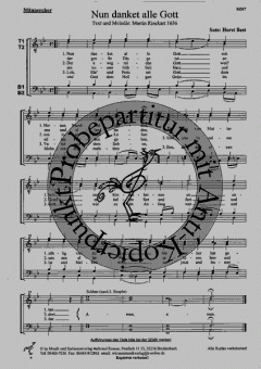 Nun danket alle Gott 