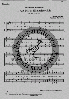 Ave Maria, Himmelskönigin (Gerd Sorg) 