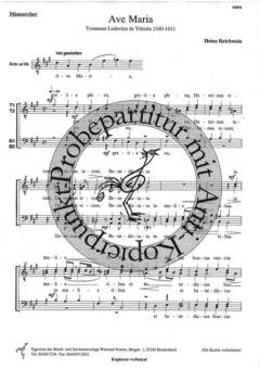 Ave Maria (Tomas Luis de Vittoria) 