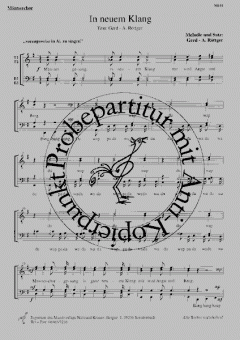 In neuem Klang (Gerd A. Röttger) 