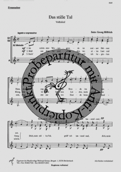 Das stille Tal (Friedrich Silcher) 