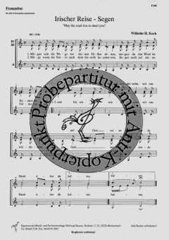 Irischer Reise-Segen (Wilhelm H. Koch) 