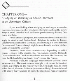 Handbook For American Musicians Overseas 