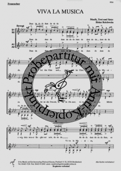 Viva la Musica (Heinz Reichwein) 