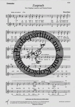 Zuspruch von Horst Best 