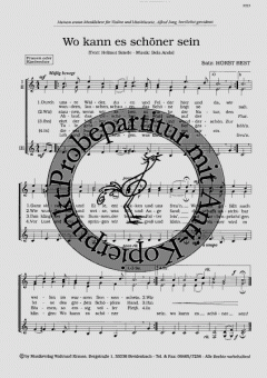 Wo kann es schöner sein (Bela Anda) 