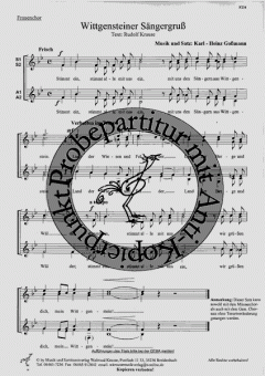 Wittgensteiner Sängergruß (Karl-Heinz Goßmann) 