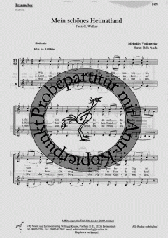 Mein schönes Heimatland 