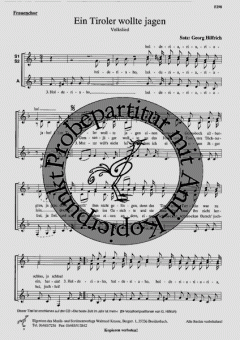 Ein Tiroler wollte jagen 