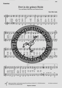 Dort in der grünen Heide (Thomas Krause) 