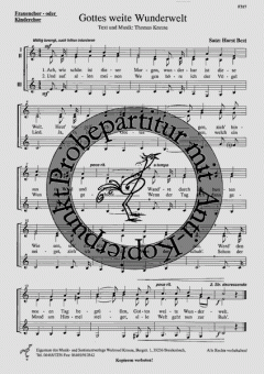 Gottes weite Wunderwelt (Thomas Krause) 