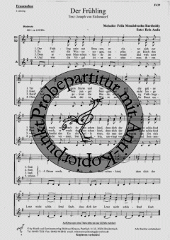 Der Frühling (Felix Mendelssohn Bartholdy) 