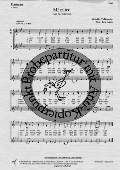 Märzlied 